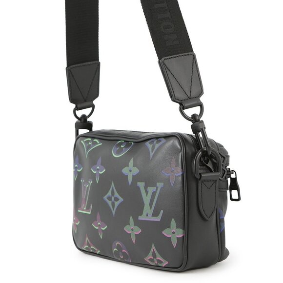 LOUIS VUITTON comet messenger Size PM Calf Leather/Monogram・Pattern Noir - Picture 2 of 16